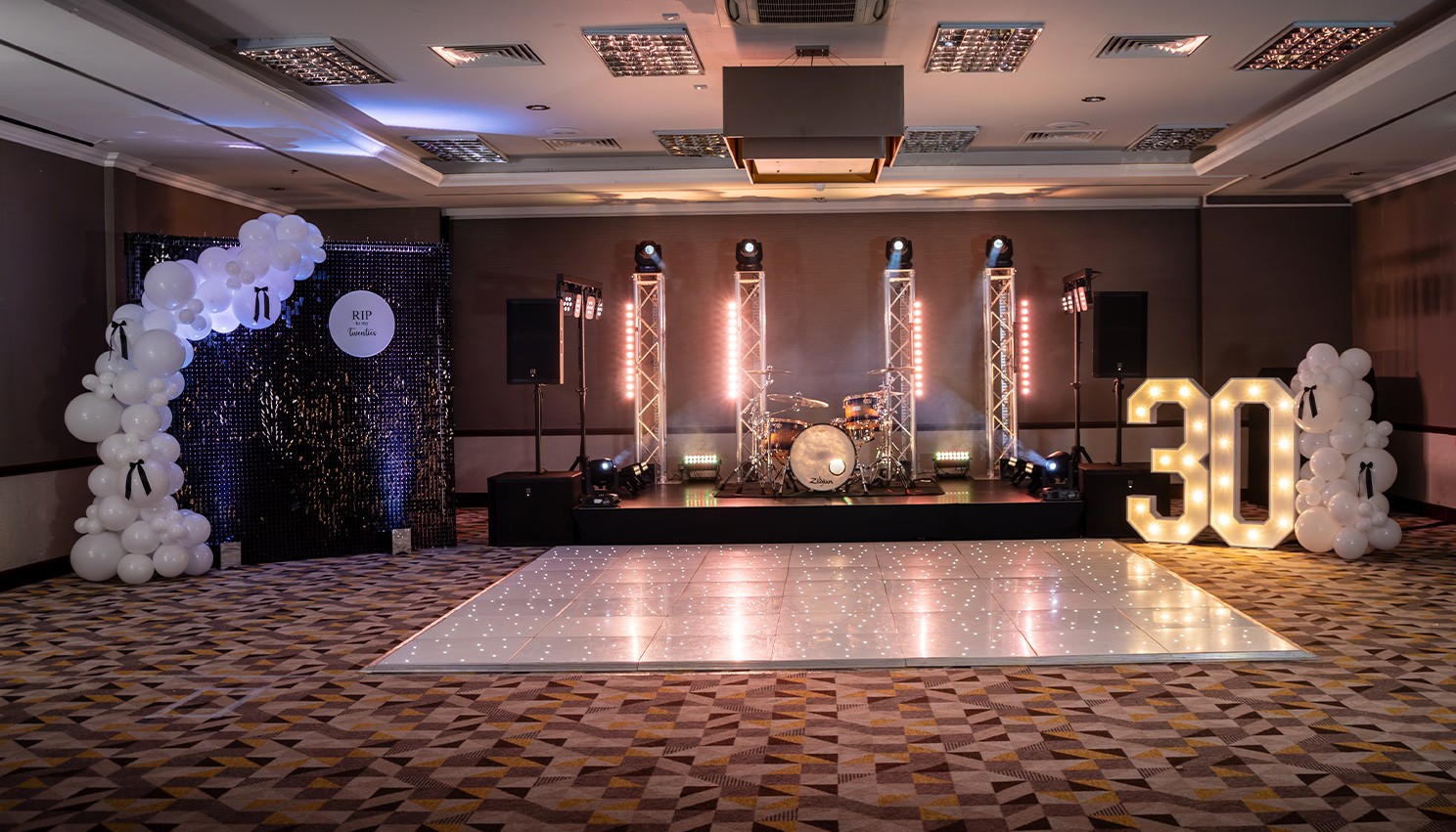  Weston-super-Mare Anniversary Party Styling & Decor Hire