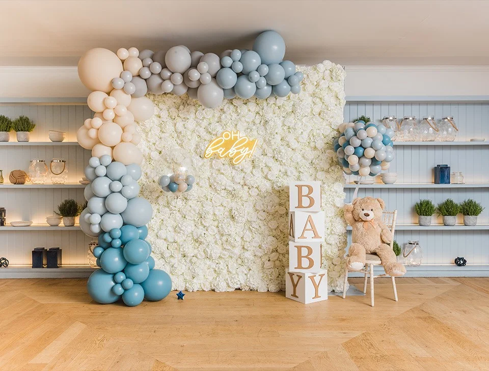 Decor Options For The Italian Villa - Beautiful Baby Shower Package