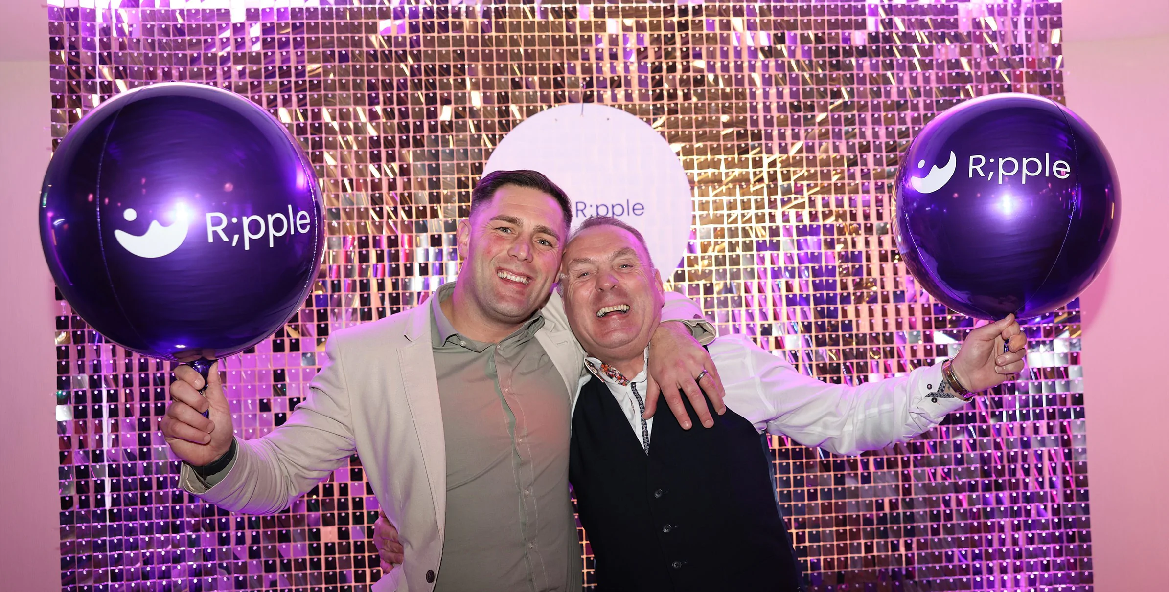 Branded Corporate Balloons for hire from Elizabeth James Events