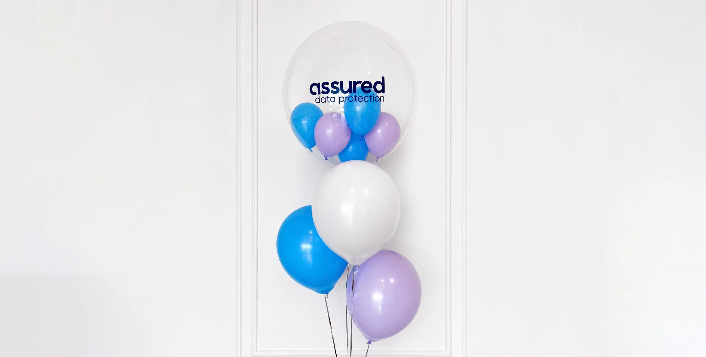 Branded Corporate Balloons for hire from Elizabeth James Events