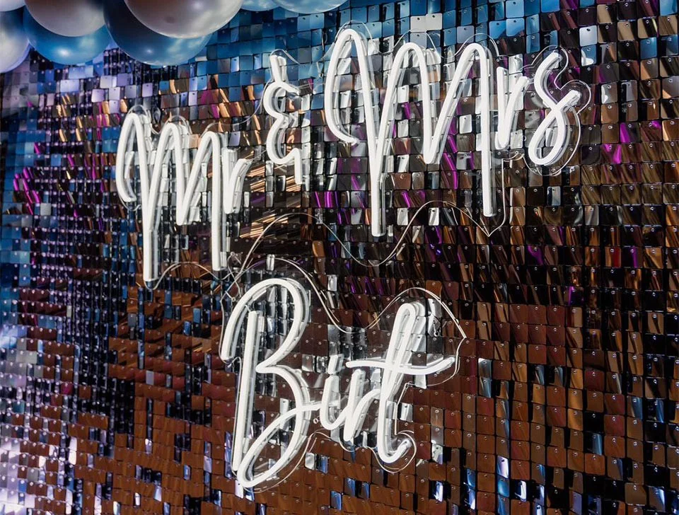 Burgess Hill Bar And Bat Mitzvah Styling & Decor Hire - Custom Neon Sign
