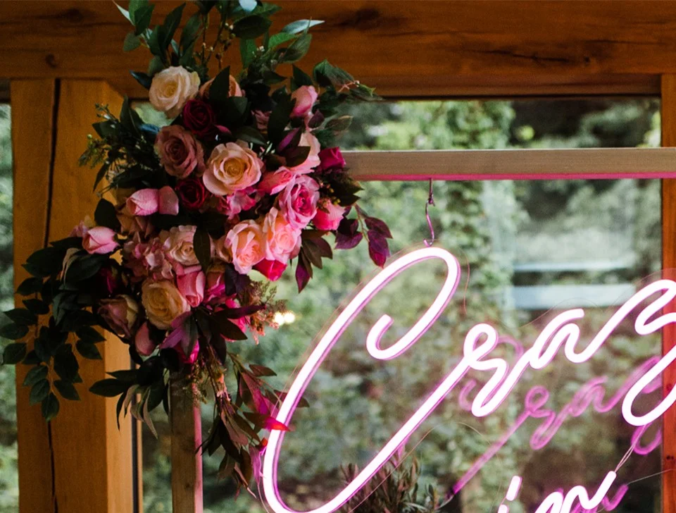 Alresford Baby Shower Styling & Decor Hire - Deluxe Blush Floral Arrangements