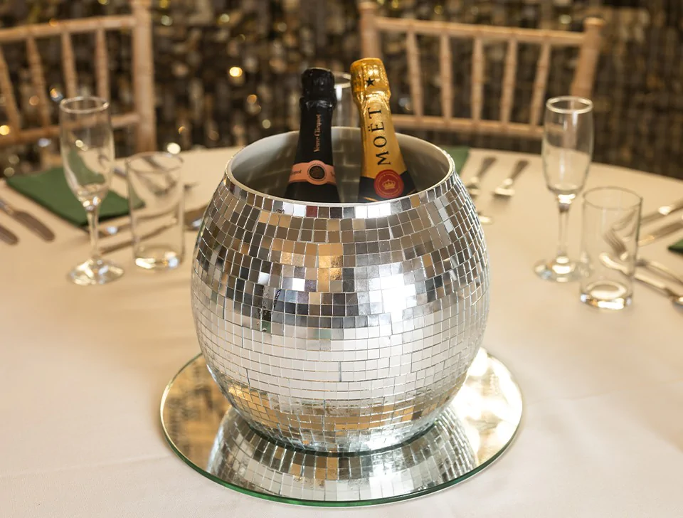 Trending Event Decor - Disco Ball Ice Bucket Centrepiece
