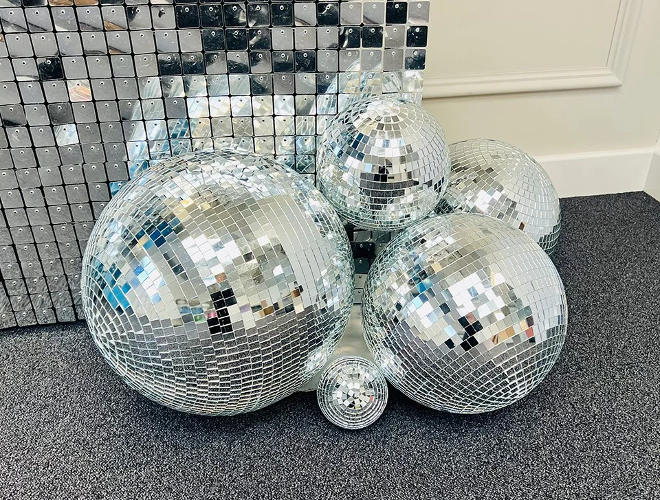 Dorset Decor For Hire - Disco Balls
