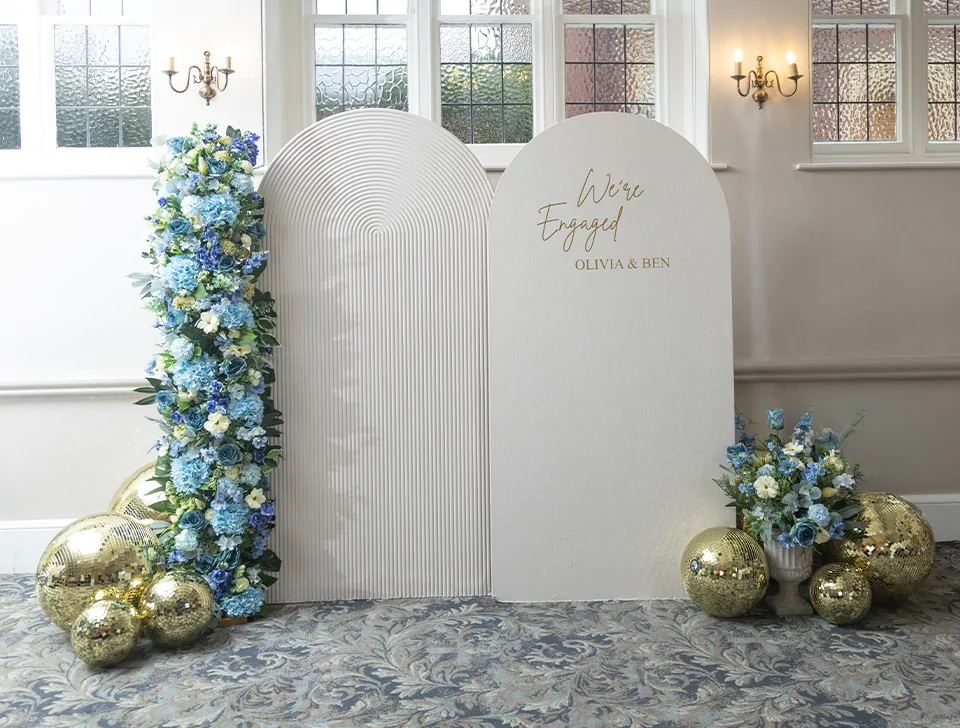 Premium Flower Walls & Florals For Hire - Faux Floral Backdrop Arrangements