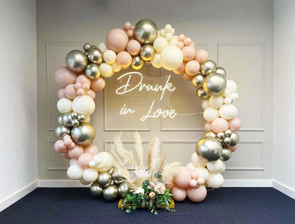 Hartley Wintney Baby Shower Styling & Decor Hire - Full Balloon Hoop