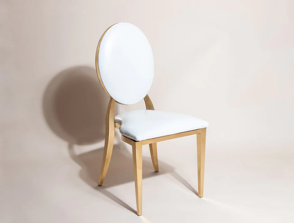Premium Wedding Chairs For Hire - Gold Dior Chairs