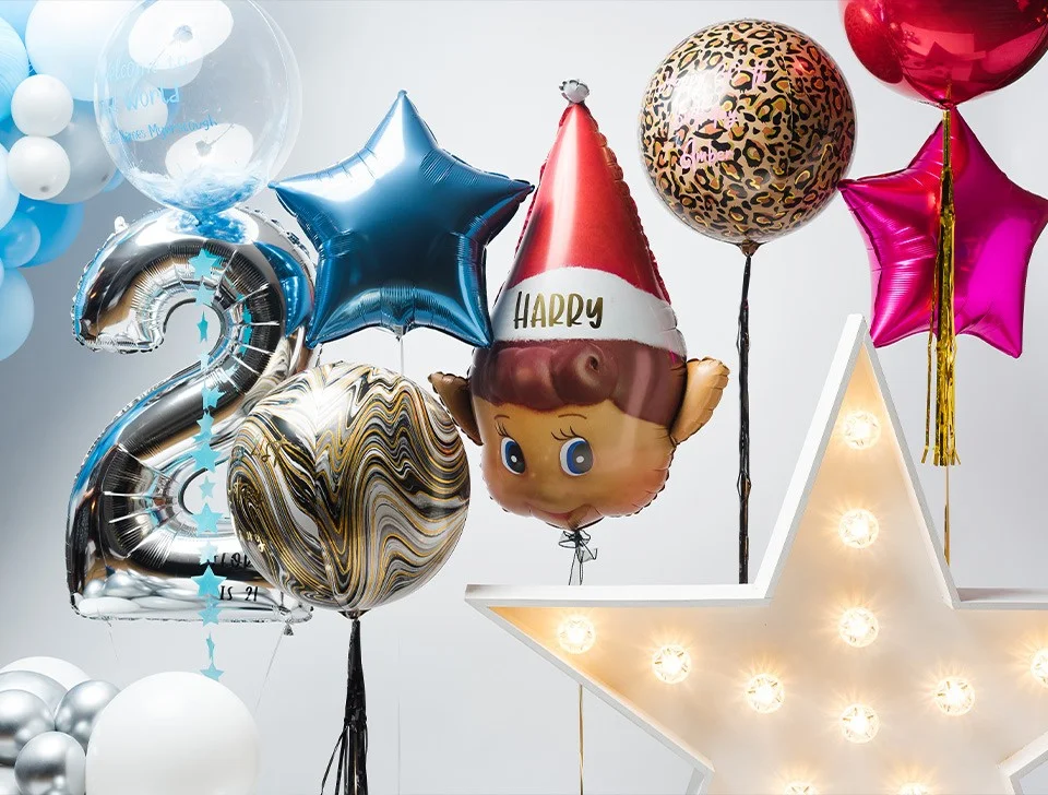 Hire Branded Corporate Event & Awards Decor - Helium Balloons