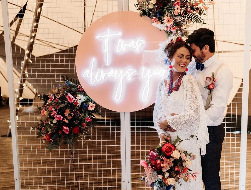 Slough Wedding Decor, Styling & Prop Hire - 'It Was Always You' Neon Sign