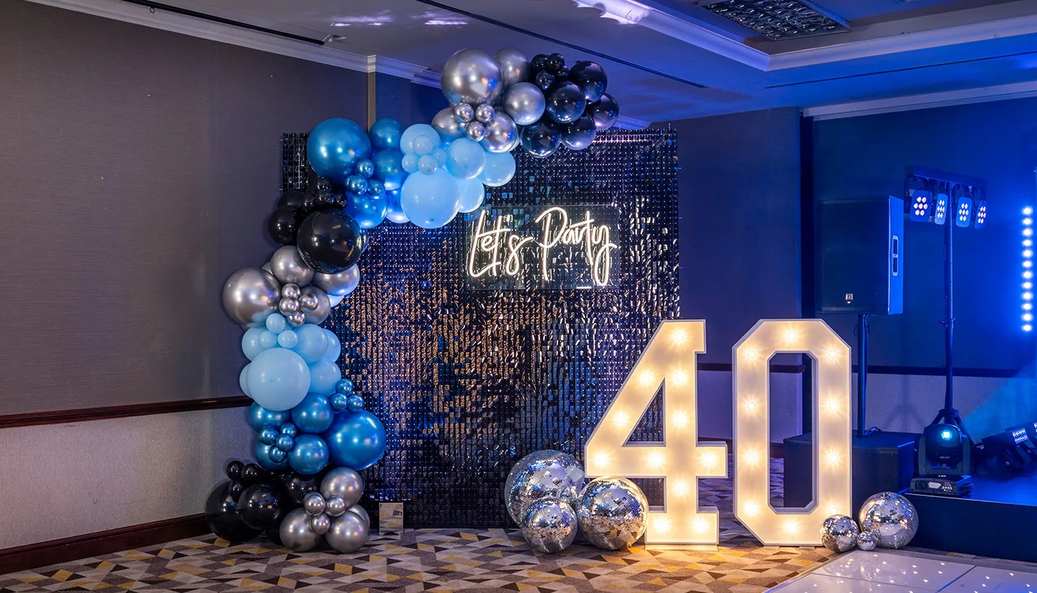 Large Balloon Garland