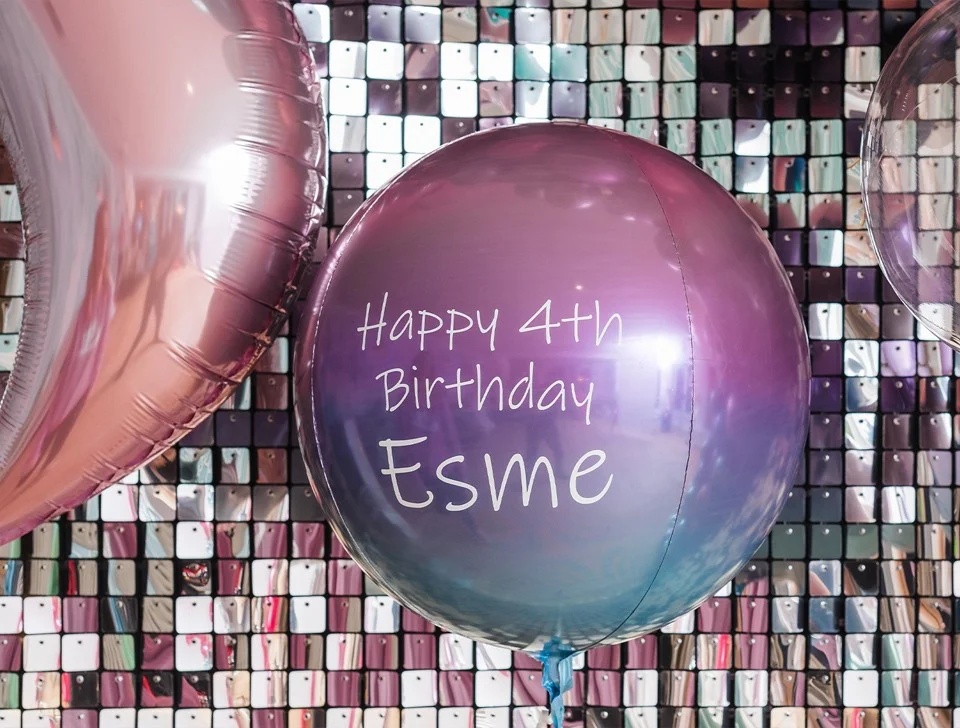 Cheshire Party Styling & Decor Hire - Personalised Balloons