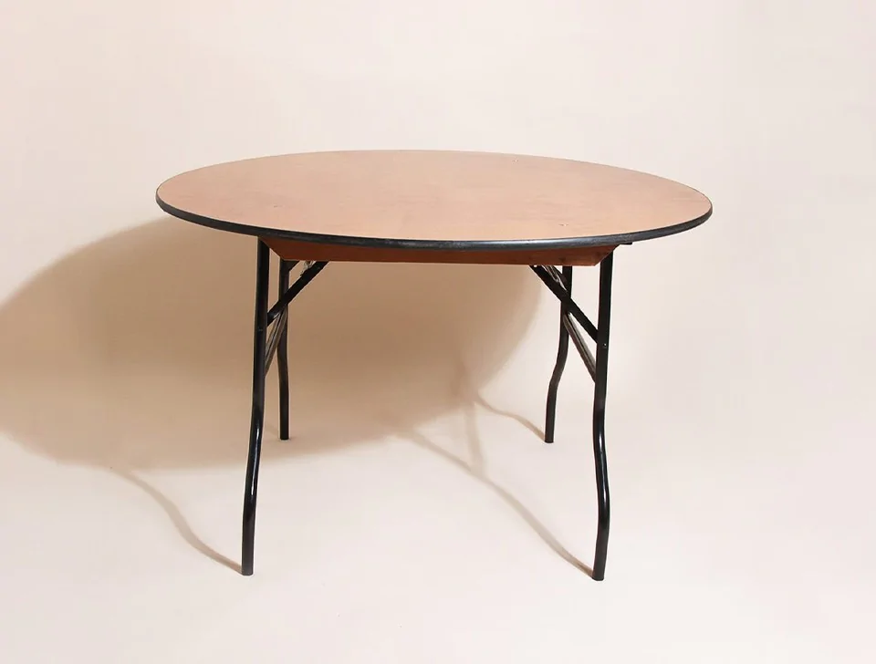 Premium Event Furniture For Hire - Round Folding Tables