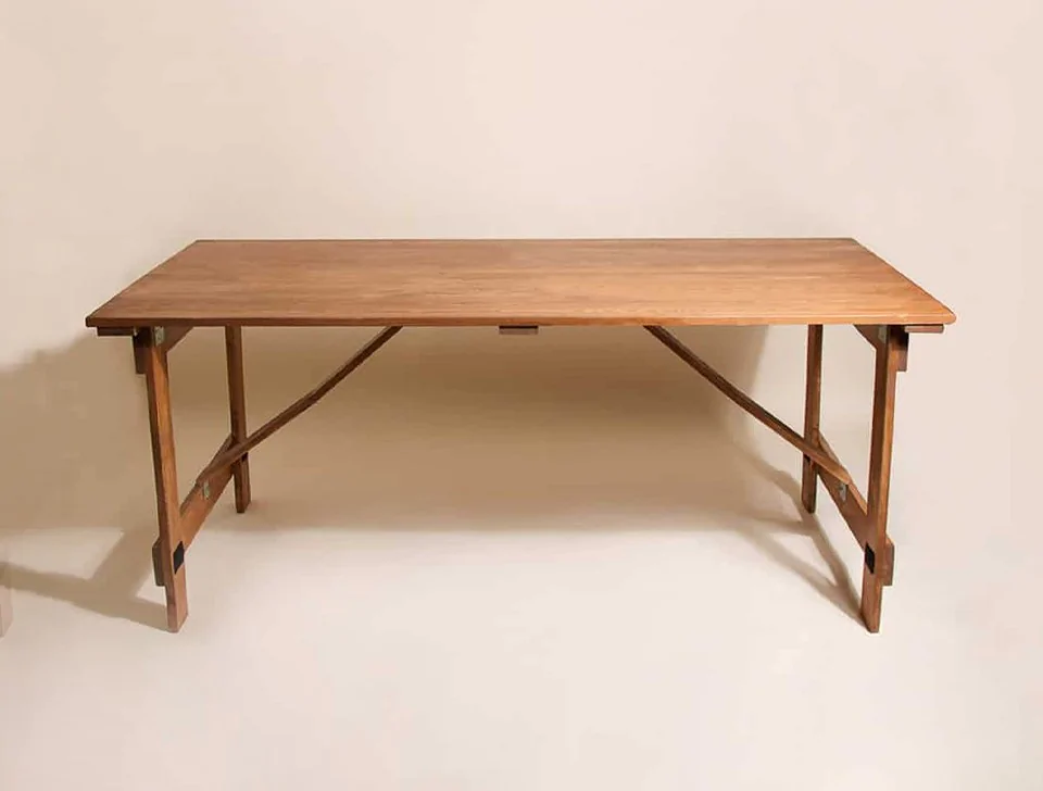Premium Event Furniture For Hire - Rustic Tables