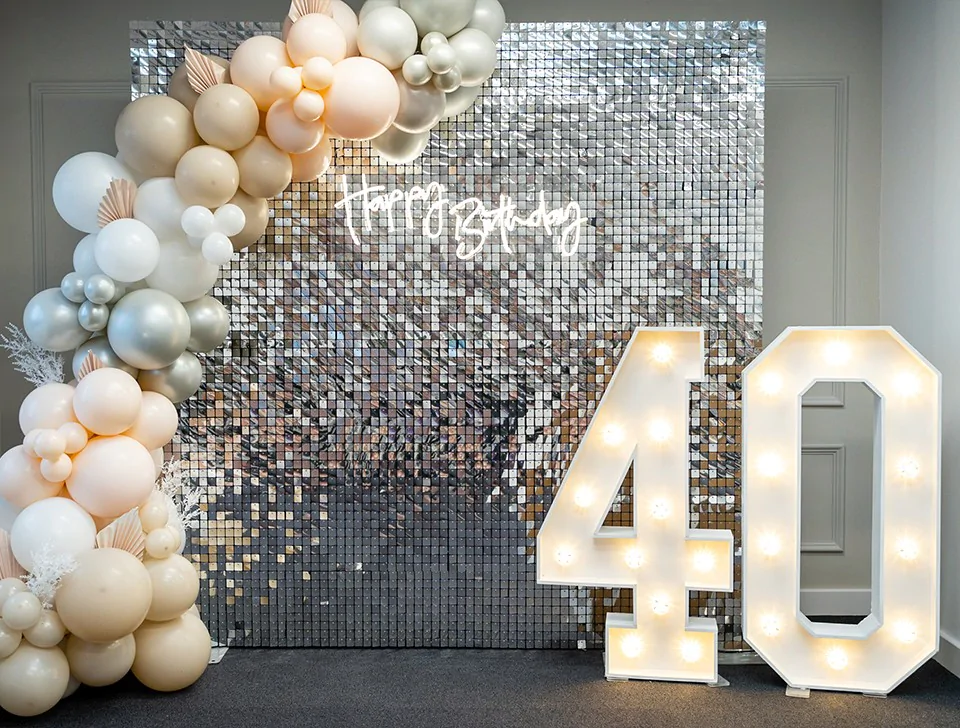 Lyndhurst Decor For Hire - The Birthday Backdrop Package