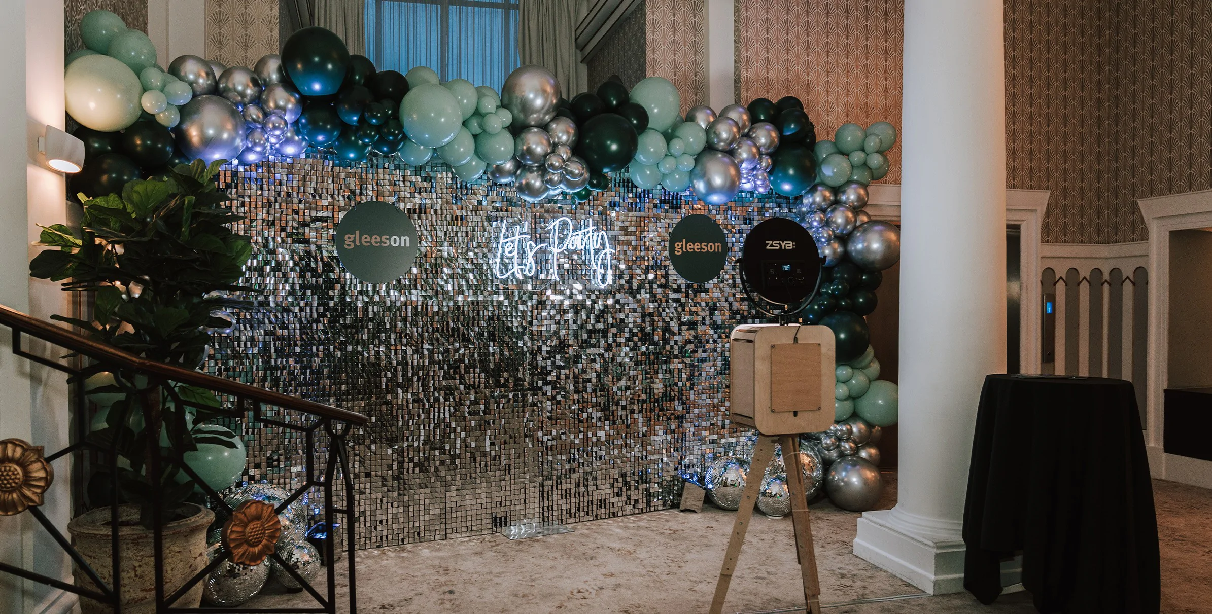 The Corporate Awards Decor Package for hire from Elizabeth James Events