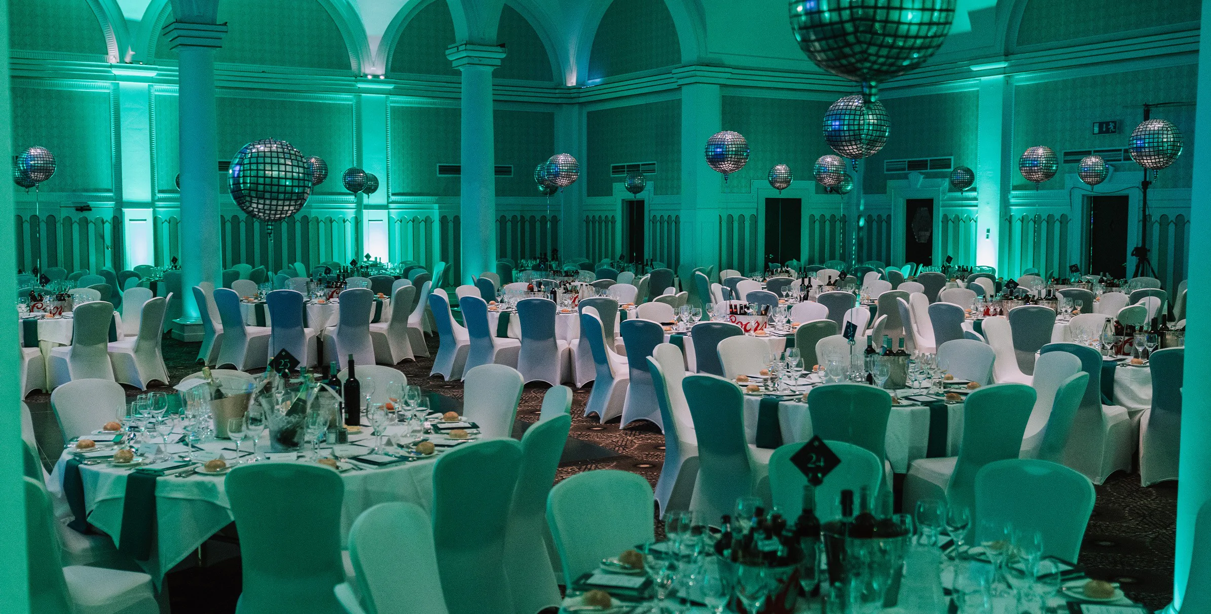 The Corporate Awards Decor Package for hire from Elizabeth James Events