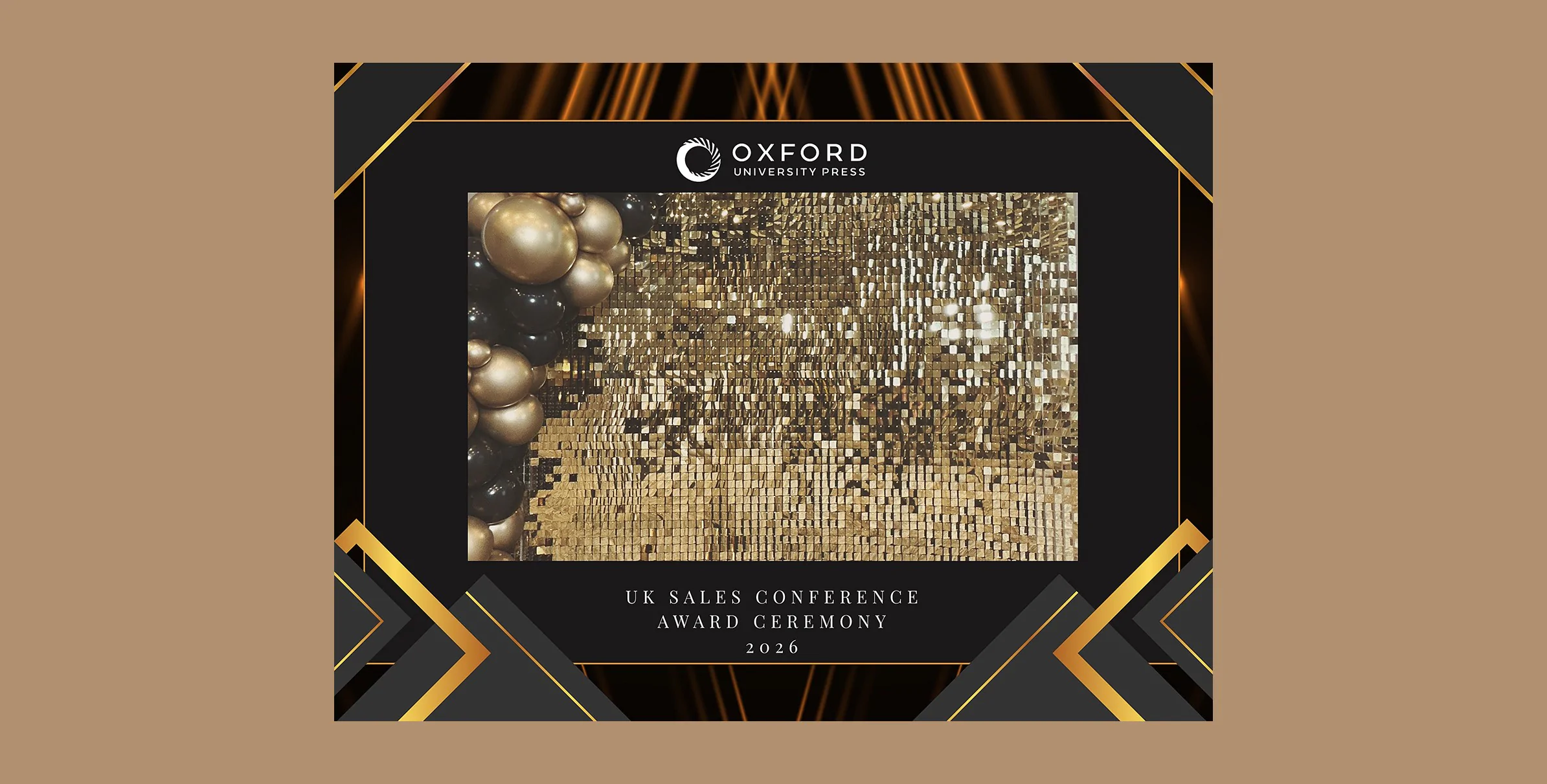 The Corporate Awards Decor Package for hire from Elizabeth James Events
